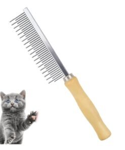 PEINE ACERO SIMPLE MANGO DE MADERA IMPORTADOR SF