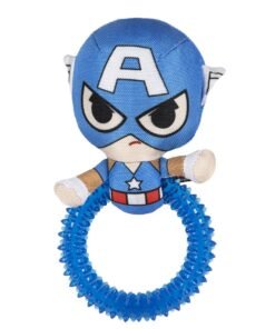 TOYS MORDEDOR P/PERROS CAPITAN AMERICA DIXON