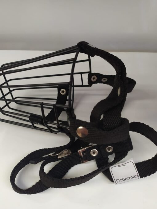 BOZAL CANASTA ALAMBRE EPOXI P/DOBERMAN VIVRO
