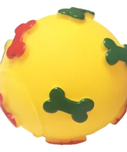 PELOTA DE VINILO  C/HUESITOS CAN CAT 5 + 1