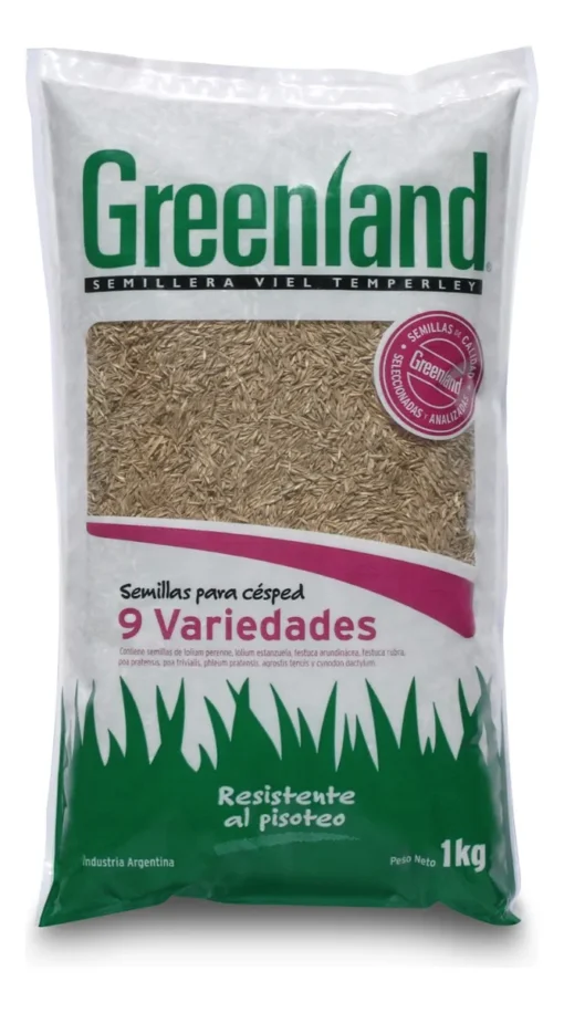 GREENLAND CESPED 9 VARIEDADES X 1 KG