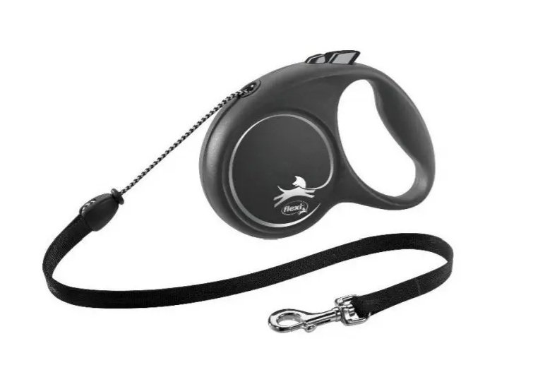 FLEXI CORREA EXT BLACK DESIGN TAPE 5M-20KG