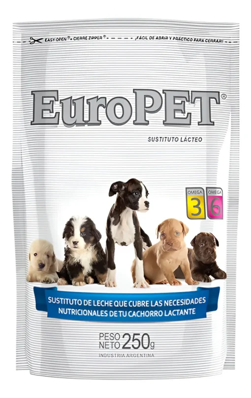 SUSTITUTO LACTEO P/CACHOR X 250 GS EUROPET