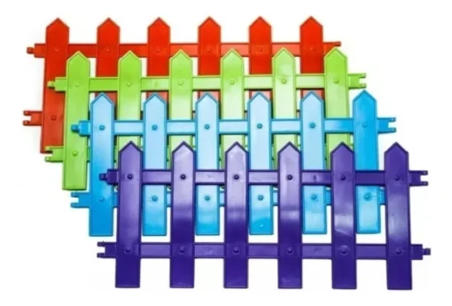 CERCO PLASTICO 1MT X 25 CM COLOR VERDEO HT