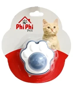 MC124 HUELLITA C/CATNIP ADHESIVO 4.5x6CM