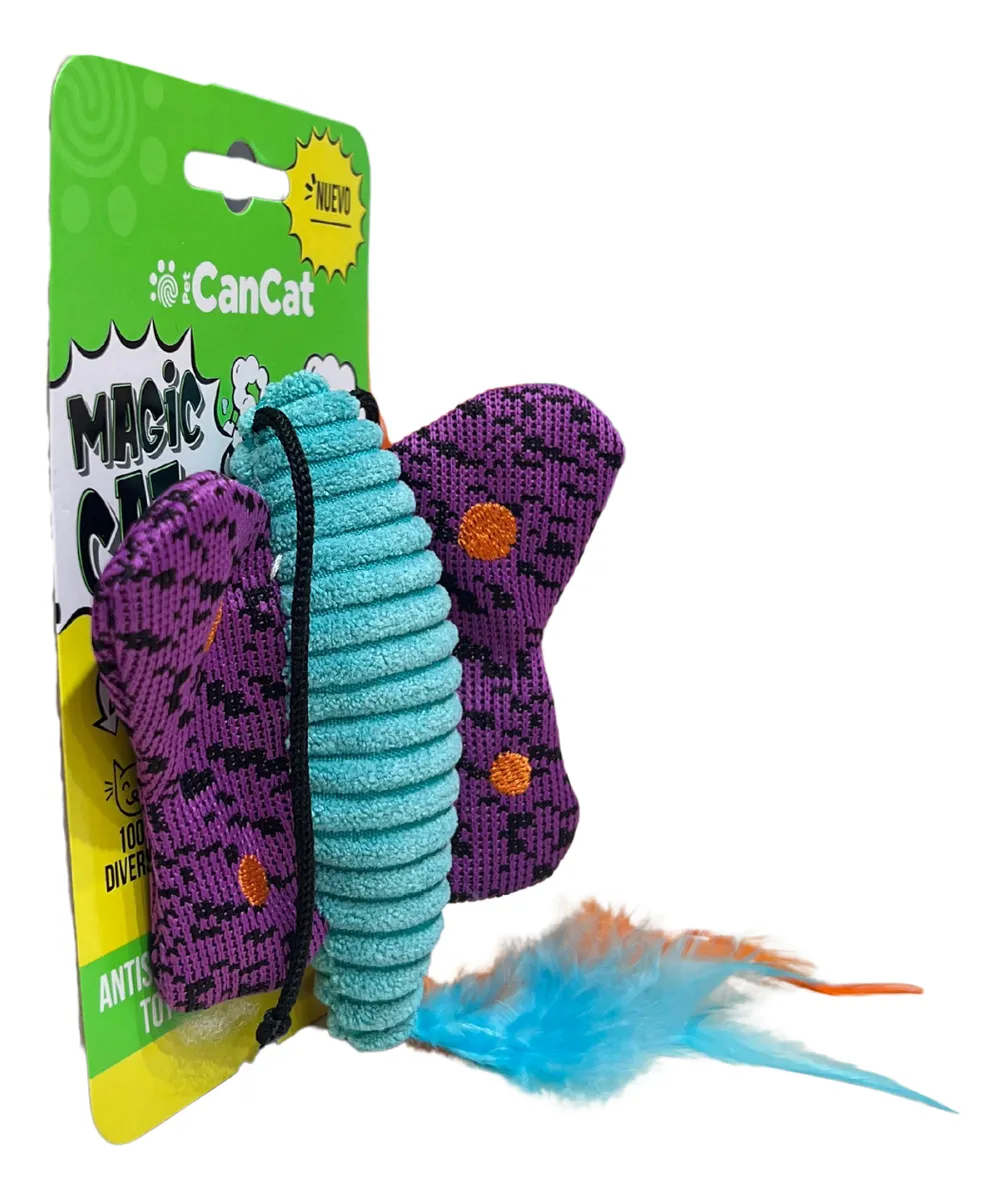 MARIPOSA CON PLUMAS CAN CAT - Imagen 2