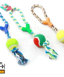 MC063  JUGUETE CUERDA CON PELOTA