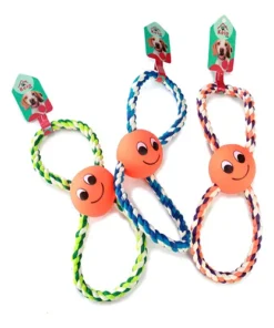 MC076 JUGUETE CUERDA CON PELOTA 10 CM