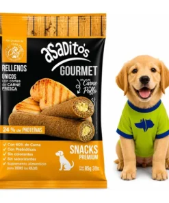 ASADITOS GOURMET RELLENO POLLO HT 10+1