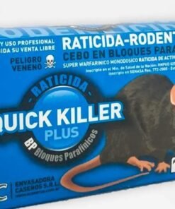 RATICIDA QUICK KILLER X100 GRS CAJA AZUL EC