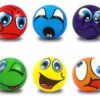 PELOTA BLANDA SUBLIMADA EMOJI 63MM