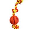 CAN CAT TIRADOR DE SOGA C/ PELOTA DENTAL CHICA