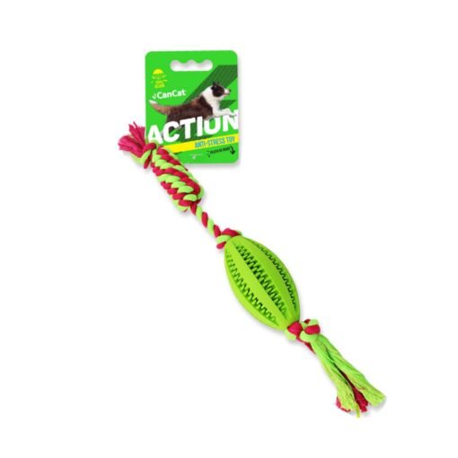TIRADOR SOGA C/PELOTA RUGBY CAN CAT(5017)