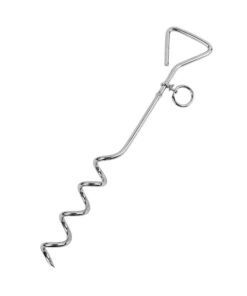 ESTACA ESPIRAL CROMADA MILLEX