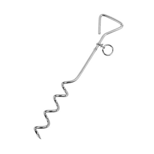 ESTACA ESPIRAL CROMADA MILLEX