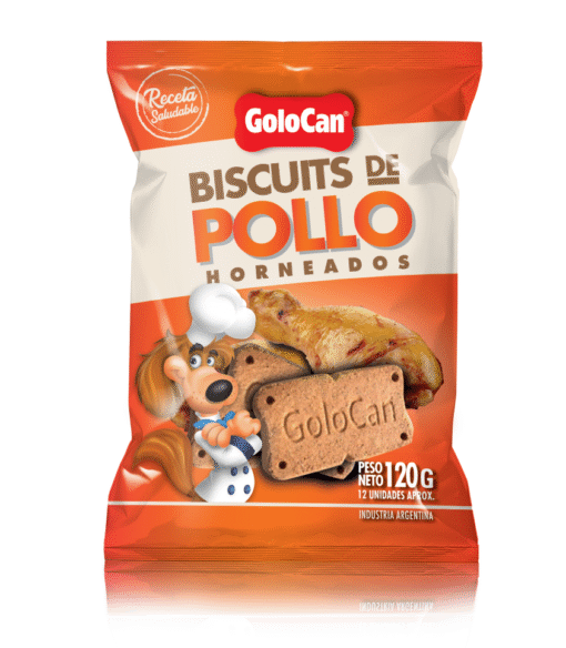 GOLOCAN BISCUITS POLLO SOBRE X 120GRS UN