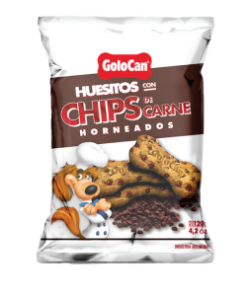GOLOCAN HUESITO C/ CHIPS DE CARNE X 500GR