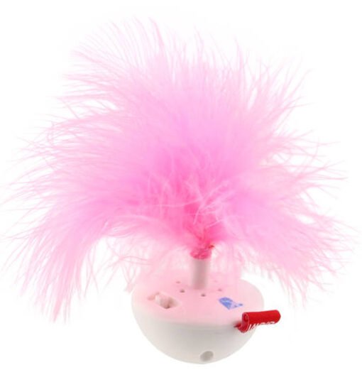 GIGWI PET DRID WOBBLW C/PLUMAS Y SONIDO MILLEX