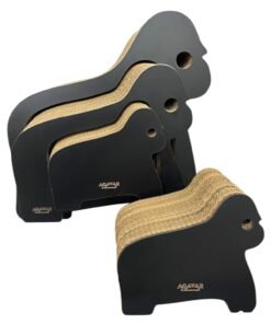 AGATAR SET 4 RASCADORES GORILA 50.5X52X28