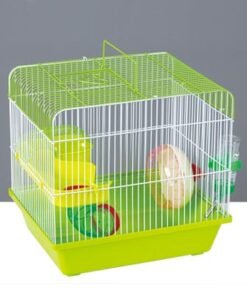 HAMSTERA 1 NIVEL C/ACCESORIOS 34X27X33CM