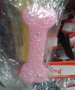 HUESO BRILLANTE C/CASCABEL 13 CM  IMPORTADOR