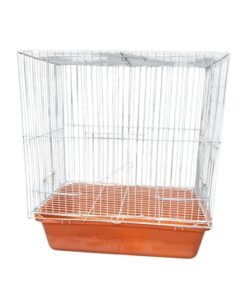 JAULA C/BANDEJA PLAST CUADRADA NACIONAL