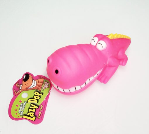 COCODRILO DENTON CON CHIFLE 16 CM LAZY DOG