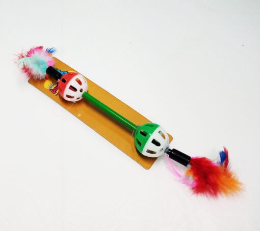 PALITO C/PLUMAS PARA GATO MILLEX