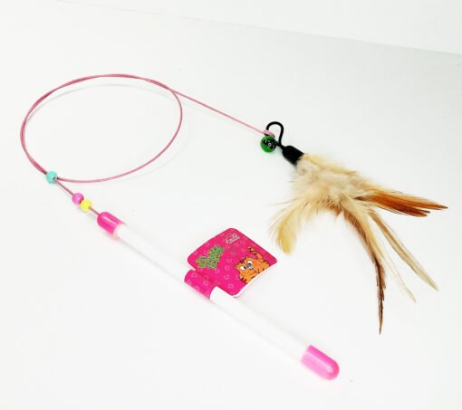 PALITO C/PLUMAS P/GATOS (550-587) MILLEX