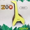 AGATAR RASCADOR CARTON JIRAFA LINEA ZOO