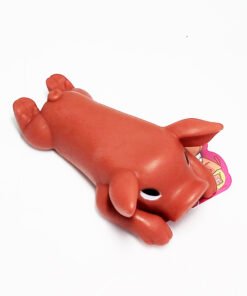 JUGUETE CERDITO C/CHIFLE N-2 16CM LAZY DOG