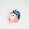 PUERCOESPIN ROSA C/CHIFLE M 10CM LAZY DOG