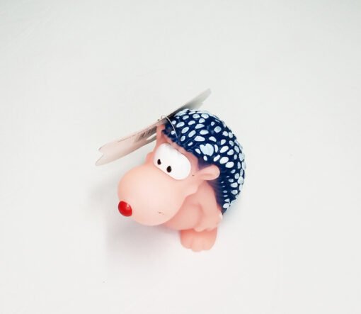 PUERCOESPIN ROSA C/CHIFLE M 10CM LAZY DOG