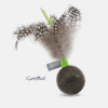 JOYSER PELOTA CAT NIP C/PLUMAS FINAS VERDE