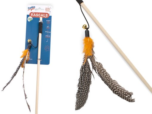 RASCALS CAÑITA DE PLUMAS COLOR 16CM