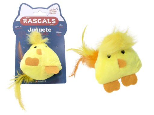 RASCALS POLLITO AMARILLO 8X8CM