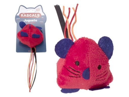 RASCALS RATON ROJO 8X8CM