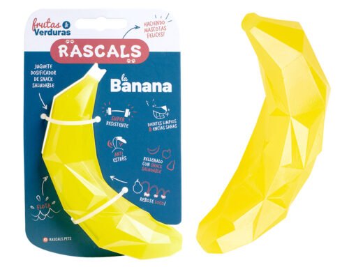 RASCALS BANANA DISPENSADORA AMARILLA