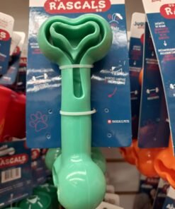 RASCALS HUESO GOMA DISPENSER SNACK VERDE