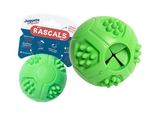 RASCALS PELOTA IRREGULAR GOMA VERDE