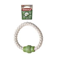 RASCALS SOGA ECOLOGICA C/JUGUETE VERDE 15CM