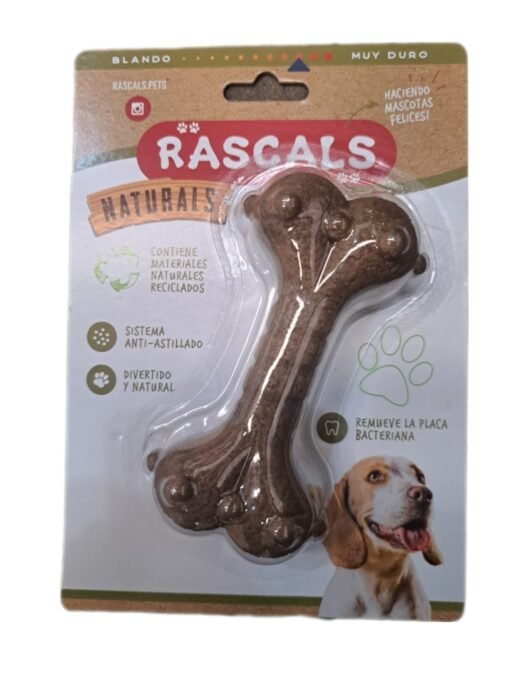 RASCALS HUESO NATURAL CHICO ANTIRRASGUIDO