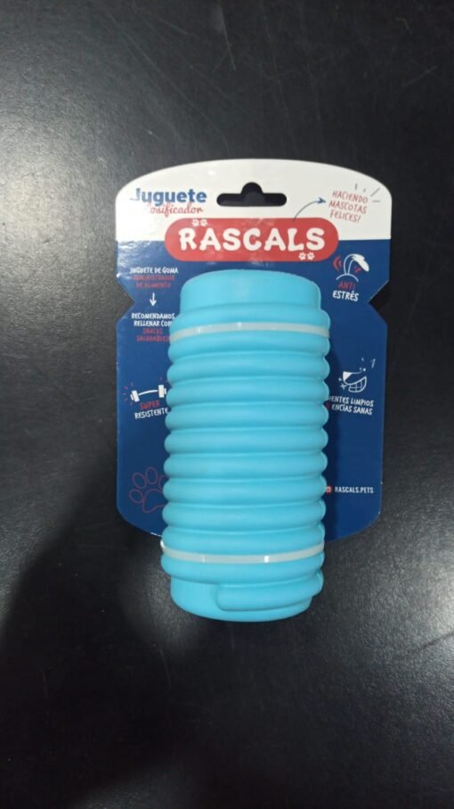 RASCALS JUGUETE GOMA ROSCA DOSIF. CELESTE