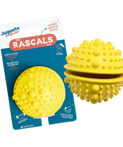 RASCALS PELOTA C/PINCHES DISPENSADORA