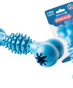 RASCALS HUESO DISPENSADOR DE GOMA AZUL
