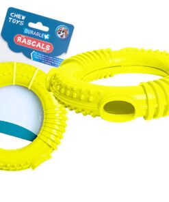 RASCALS ANILLO DISPENSADOR AMARILLO 15.7X3CM