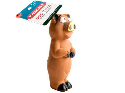 RASCALS JUGUETE DE LATEX CERDO CON CHIFLE