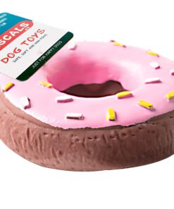 RASCALS DONA CON CHIFLE ROSA 9.5X.9.5X3CM