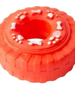 RASCALS RUEDA DE VINILO  ROJA 10X10X4CM