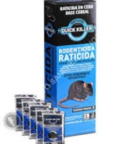 QUICK KILLER PLUS DISPENSER 36 SOBRES X 50 GR CEBO
